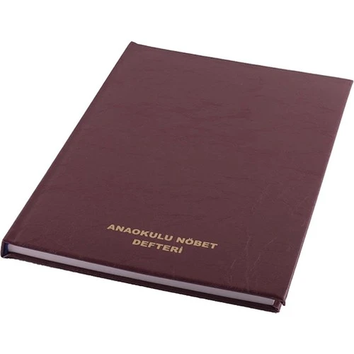 Gülpaş 552 Anaokulu Nöbet Defteri Suni Deri 22X32 100 Yaprak ürün görseli 1