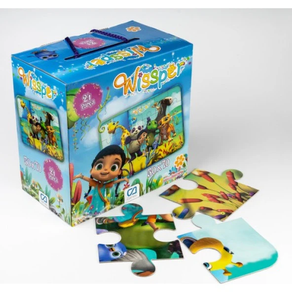 Ca Games Wissper Yer Puzzle 24 Parça Çocuk Puzzle ürün görseli 1