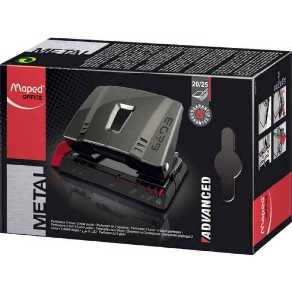 Maped Advanced Metal Delgeç 20 Sayfa 620311 ürün görseli 1