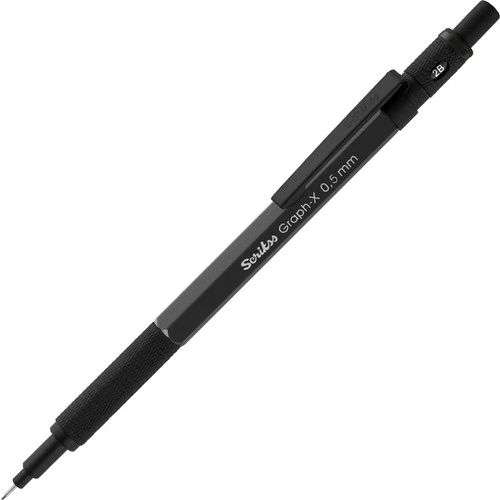 Scrikss Graph-X Metal Versatil Kalem 0.5 Mm Antrasit ürün görseli 1