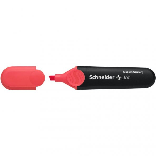 Schneider Job 150 Fosforlu Kalem Kırmızı ürün görseli 1