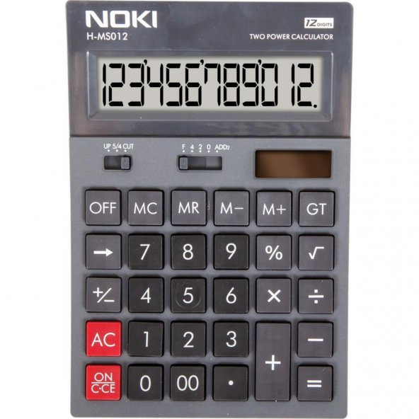 Noki Hesap Makinesi 12 Hane H-MS012 ürün görseli 1