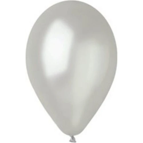 Gemar Metalik Balon Rengi 100'lü Paket Gümüş ürün görseli 1