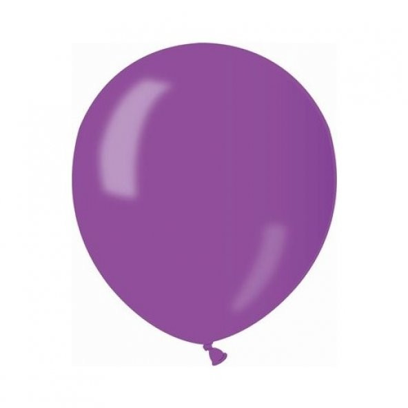 Gemar Metalik Balon 100lü Paket  Mor ürün görseli 1