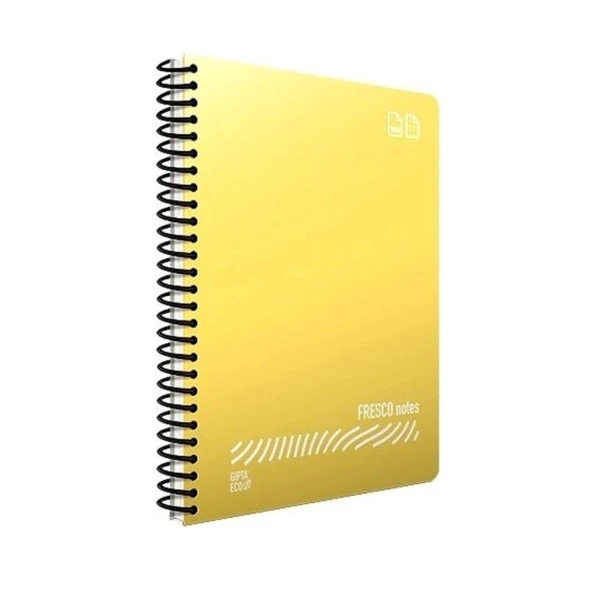 Gıpta Fresco 60 Yp. A4 Spiralli Pp. Kapak Defter Kareli ürün görseli 1