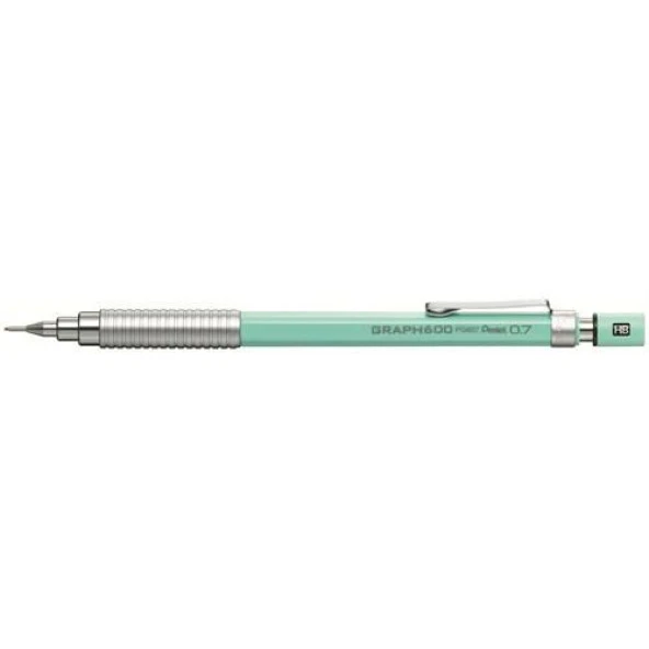 Pentel PG607-S Teknik Çizim ve Yazı İçin 0.7 mm Turkuaz GraphGear 600 Versatil ürün görseli 1