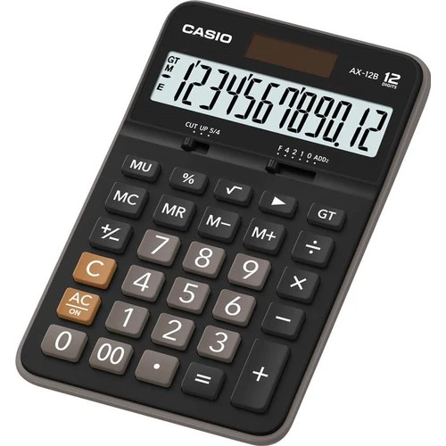 Casio Ax-12B 12 Hane Masaüstü Hesap Makinesi ürün görseli 1