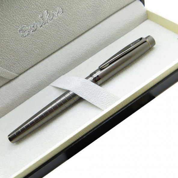 Scrikss 38 Roller Kalem Karbon Gri - Resim 2