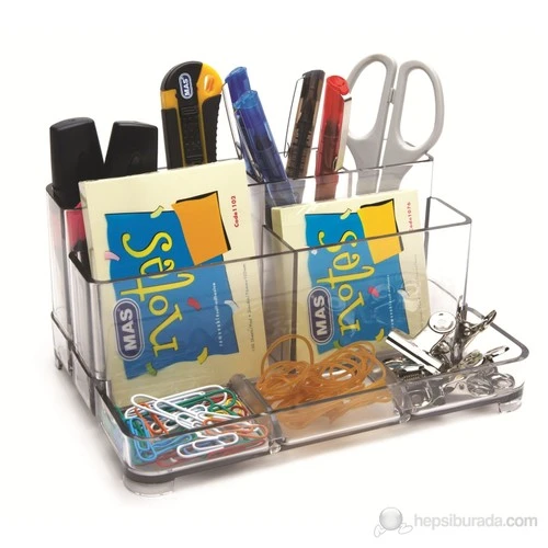 Mas 810 Desk Organizer (Seffaf) ürün görseli 1