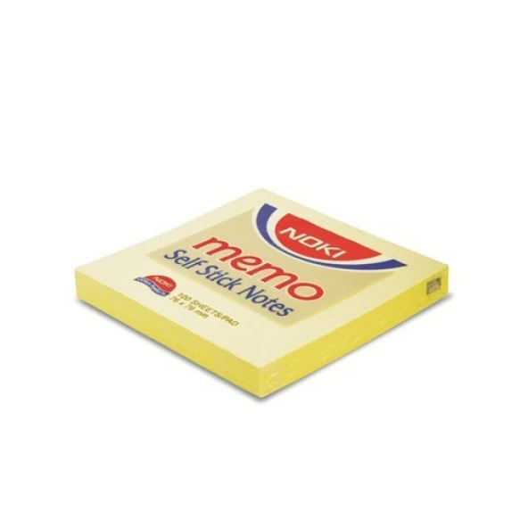 Noki Memo Stick 75 x 75 Limon Sarı 5'li Ekonomik Paket ürün görseli 1