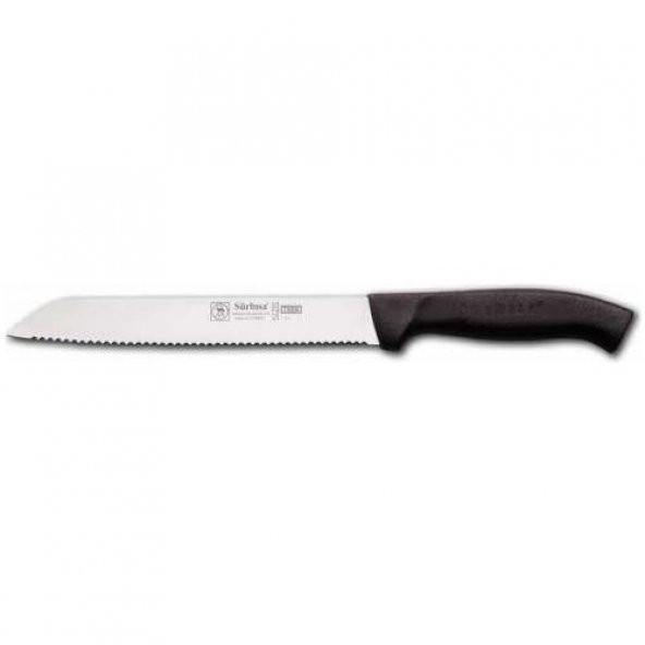 Sürbisa 61201 Tırtıklı Ekmek Bıçağı Lazerli Bileme 25 Cm (Pimsiz) ürün görseli 1