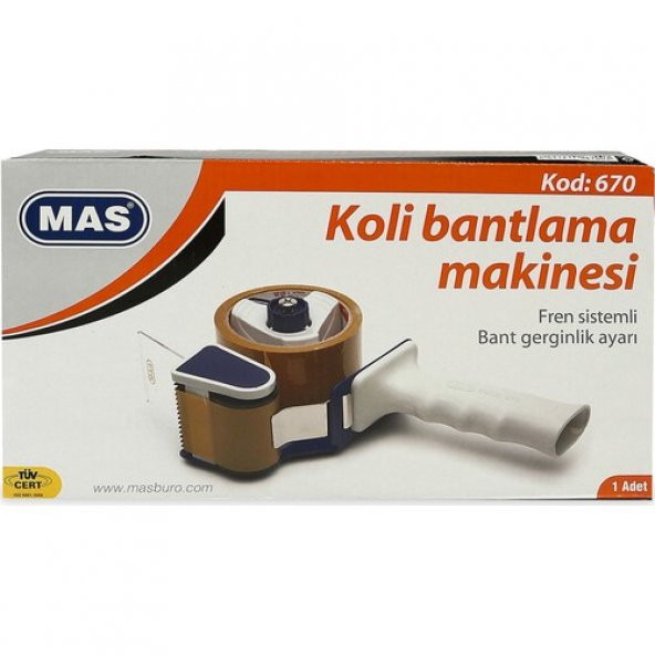 Mas 670 Koli Bantlama Makinesi ürün görseli 1