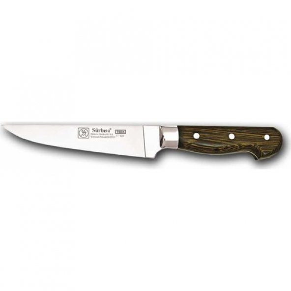 Sürbisa 61011-Y.M Yöresel Mutfak Bıçağı Ahşap Sap 16 Cm (Pimli) ürün görseli 1