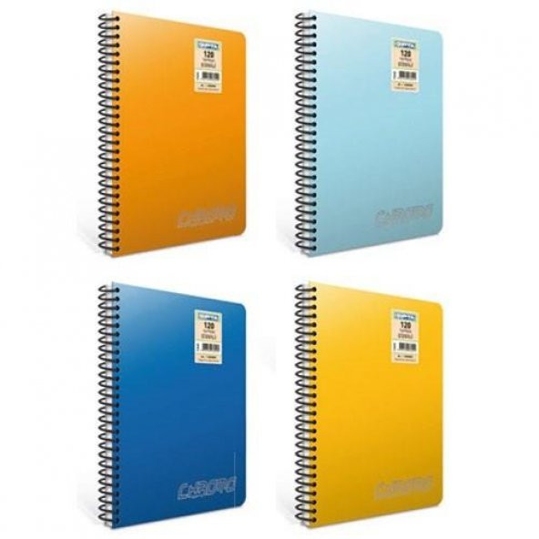 Gıpta Chromo 120 Yp. A4 Spiralli Pp. Kapak Defter Kareli 4lü ürün görseli 1