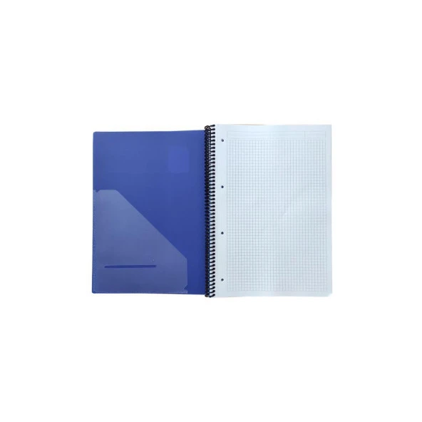 Gıpta Chromo 140 Yp. A4 Spiralli Pp. Kapak Defter Kareli ürün görseli 1