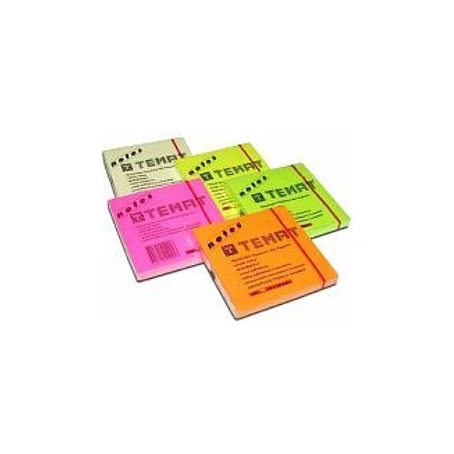 Temat 75 X 75 Mm Fosforlu Sarı Postit - Yapışkanlı Kağıt ürün görseli 1