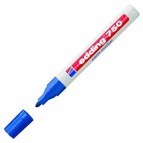 Edding 750 Paint Markör Kalem Renk - Mavi ürün görseli 1