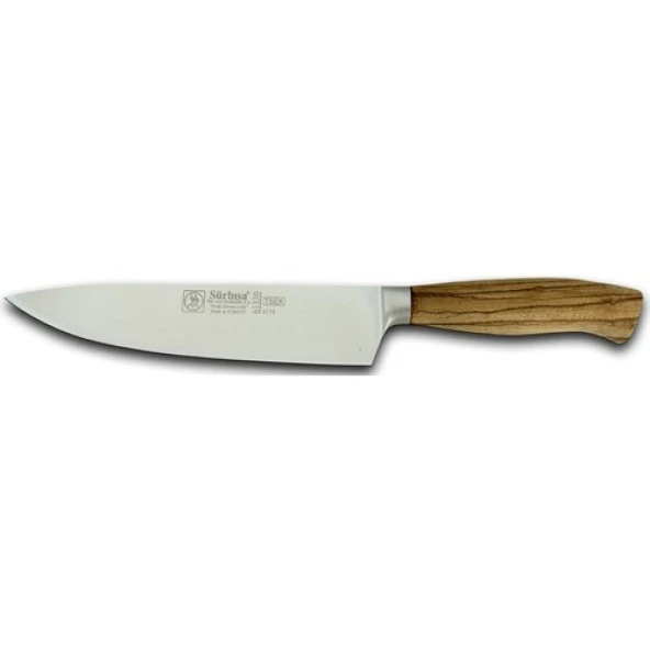 Sürbisa 61330 Zeytin Saplı Dövme Şef Bıçağı Çelik:21Cm Toplam:35Cm (Pimsiz) ürün görseli 1