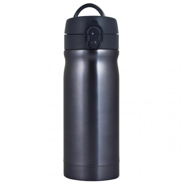 Çelik İçli Matara 350ml Koyu Gri ürün görseli 1