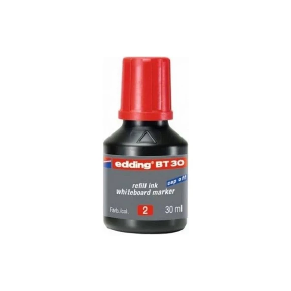 Eddıng Beyaz Tahta Mür.30 Ml E-Bt30 Kırmızı 2Li ürün görseli 1