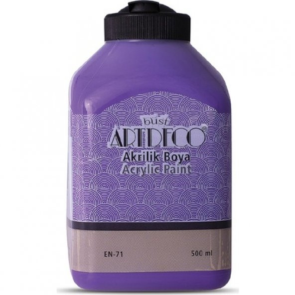Artdeco Akrilik Ahşap Boyası 500 ml 3608 Mor ürün görseli 1