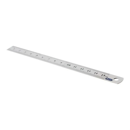 Mas 2328 Çelik Cetvel 15 Cm ( Rakamlar Pres Baskıdır) ürün görseli 1