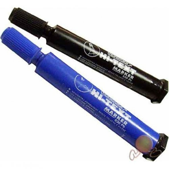 Hi-Text Permanent M. Kesik Uçlu Kırmızı 830Pc ürün görseli 1