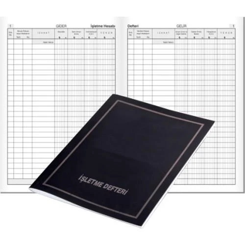 Gülpaş 118 İşletme Defteri Pp Kapak 20x28 40 Yp. ürün görseli 1