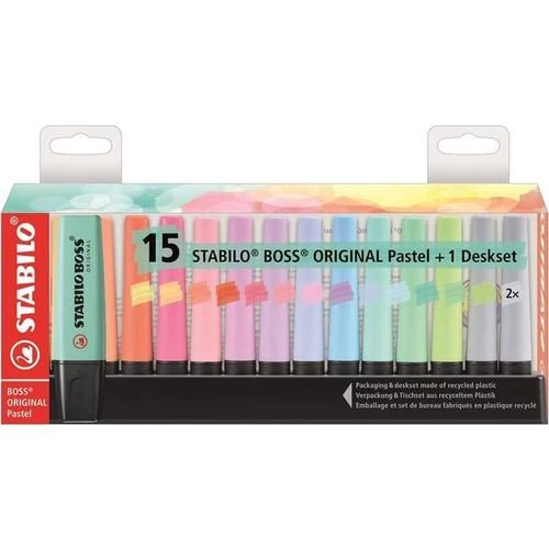 Stabilo Boss Original Pastel 15'li Set 7015-02-05 ürün görseli 1