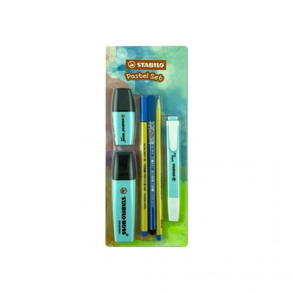 Stabilo Tek Renk Pastel Set 6lı Mavi 70/113-6 ürün görseli 1