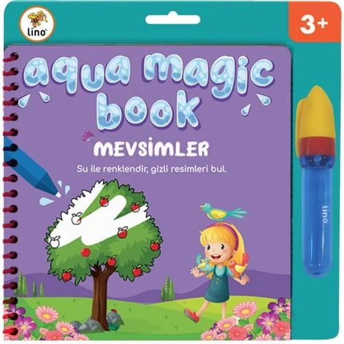 Lino Aqua Magic Book Mevsimler Sihirli Boyama Kitabı ürün görseli 1