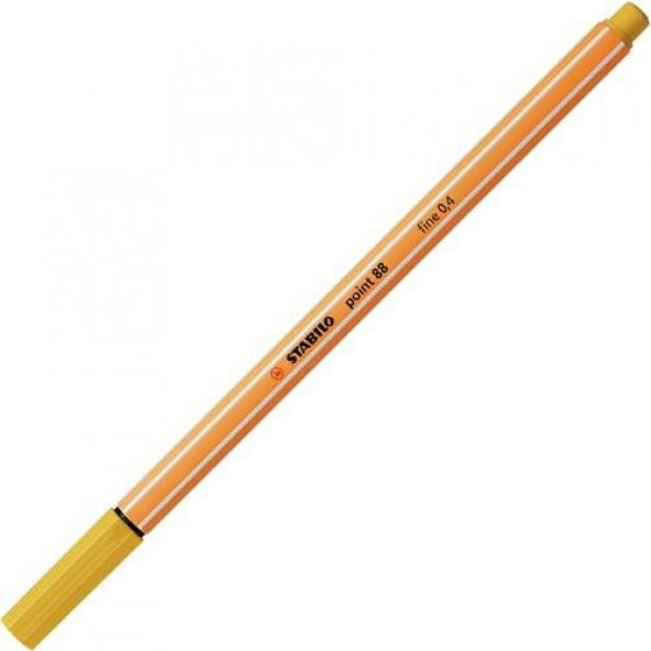 Stabilo Point 88 Ince Uçlu Keçeli Kalem 0,4 mm Köri Sarısı ürün görseli 1