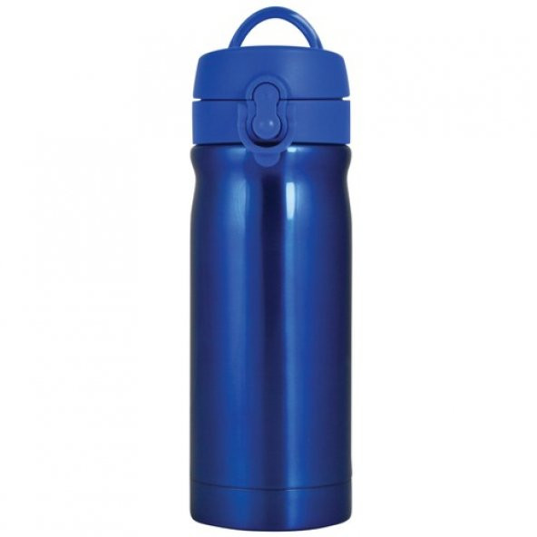 Çelik İçli Matara 350ml Neon Mavi ürün görseli 1