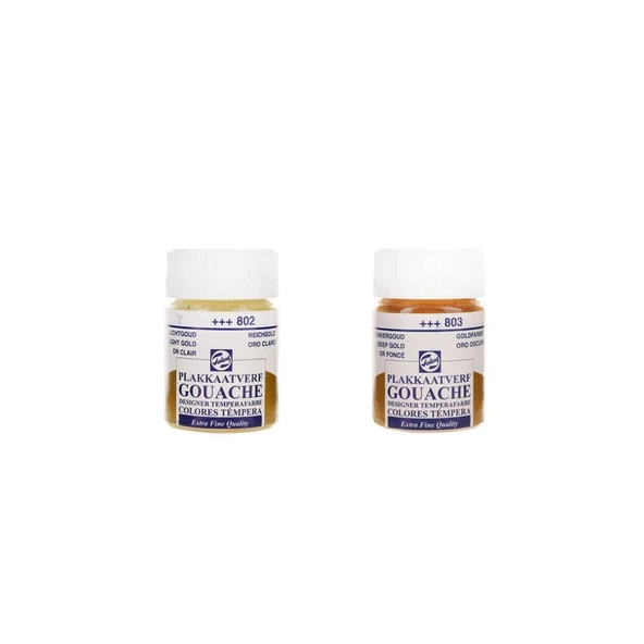 Talens Metalik Guaj Boya 16 Ml 2'li Set 802-803 ürün görseli 1