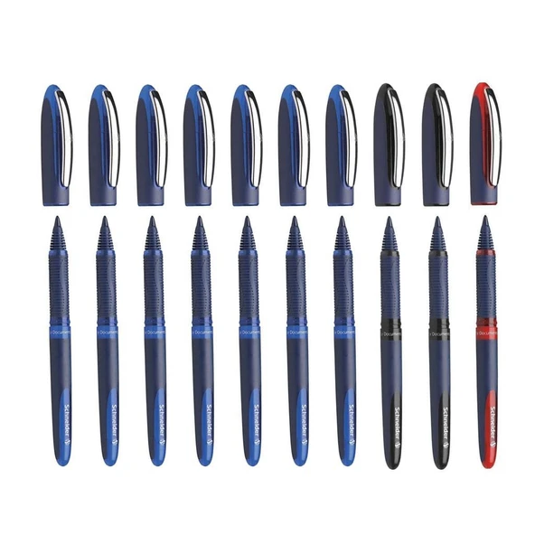 Schneider One Business 0,6 Mm Roller İmza Kalemi 7 Mavi 2 Siyah 1 Kırmızı ürün görseli 1