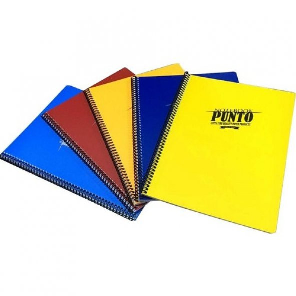 Gıpta Punto 60 Yp. A4 Spiralli Pp. Kapak Defter Kareli ürün görseli 1