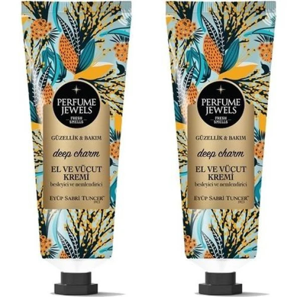 Eyüp Sabri Tuncer Perfume Jewels Deep Charm El Kremi 50ML x 2 Adet ürün görseli 1
