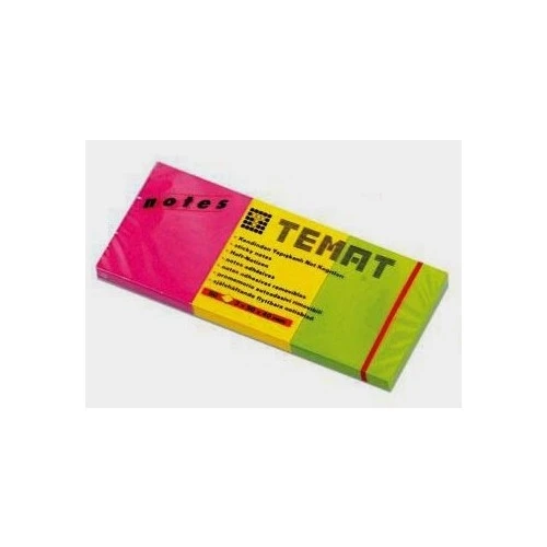 Temat 3x50x40 mm Not Kağıdı Karışık Renk ürün görseli 1