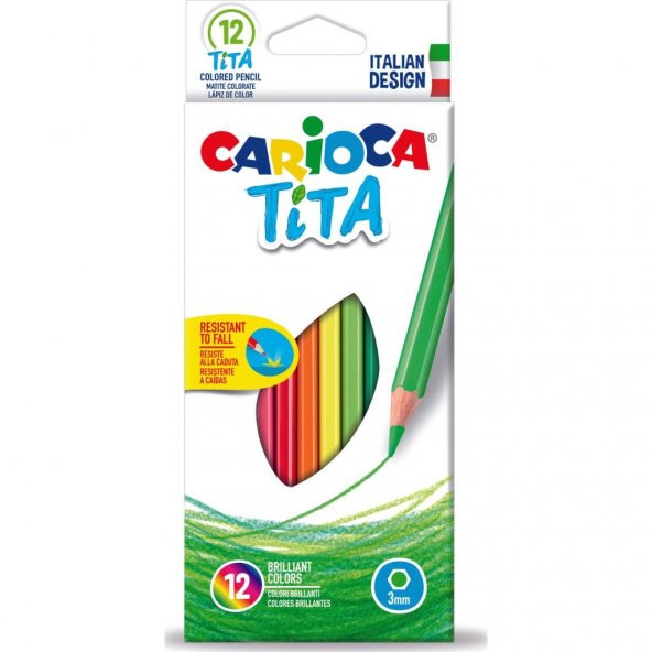 Carioca Kuru Boya Kalemi 12li ürün görseli 1