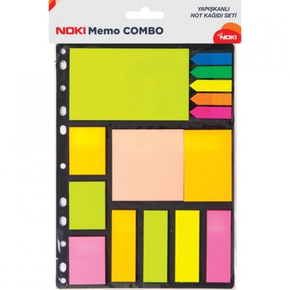 Noki Memo Combo Yapışkan Notluk ürün görseli 1