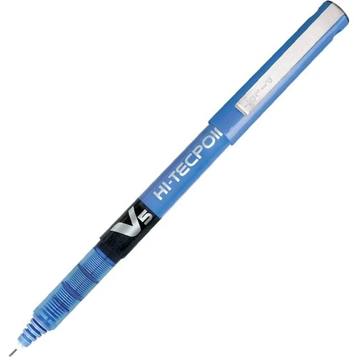 Pilot V5 Hi-Tecpoint Mavi 12Li Kutu Bx-V5-L-E - Resim 2
