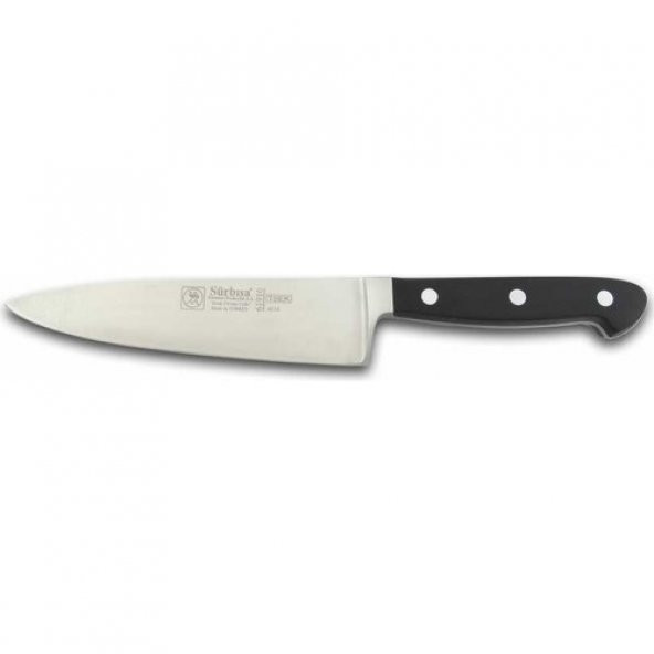 Sürbisa 61910 Dövme Şef Bıçağı Çelik:15,5Cm Toplam:27,5Cm (Pimli) ürün görseli 1
