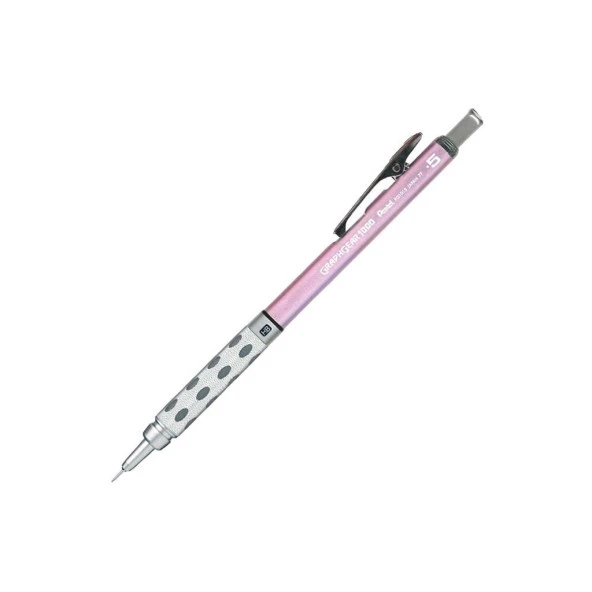 Pentel Graphgear 1000 0.5 mm Mekanik Kurşun Kalem Pembe PG1015C-BX ürün görseli 1