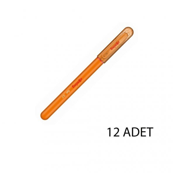 Rotring Jel Mürekkepli Tükenmez Kalem Turuncu 12li ürün görseli 1