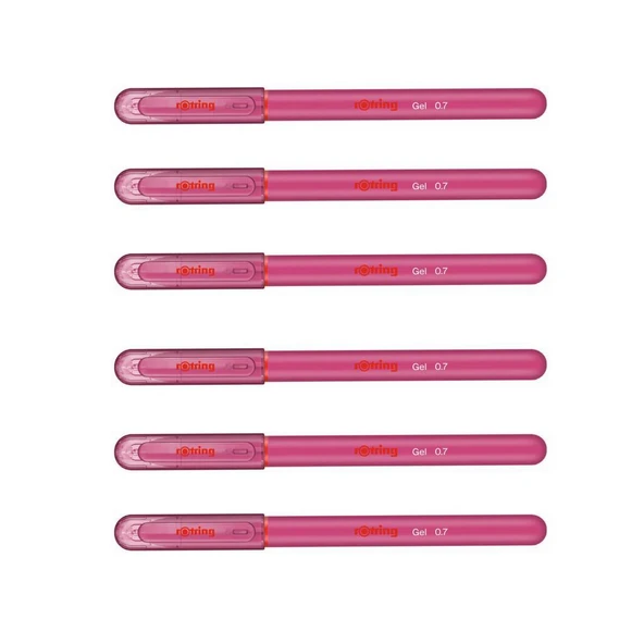 Rotring Jel Mürekkepli Tükenmez Kalem Pempe 6'lı ürün görseli 1