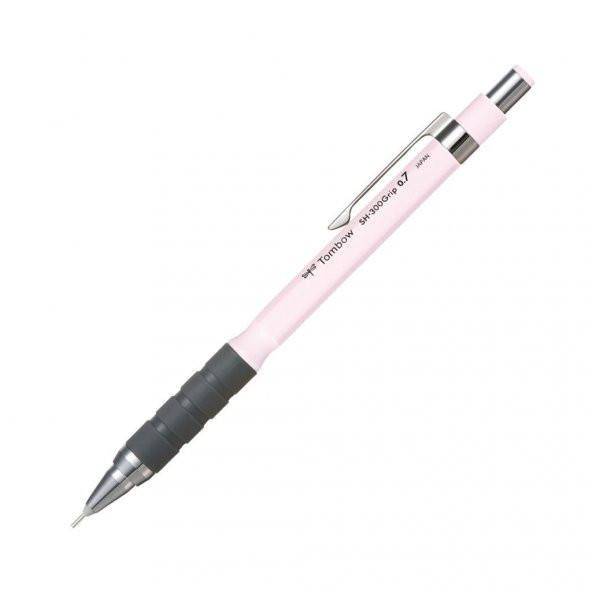 Tombow SH-300 Grip Pastel Mekanik Uçlu Versatil-Kurşun Kalem 0.7 mm Sakura Pembe ürün görseli 1