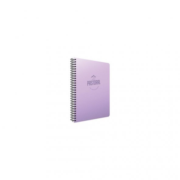 Gıpta Pastoral 17X24 Spiralli Plastik Kapak Defter 72 Yaprak Çizgili ürün görseli 1