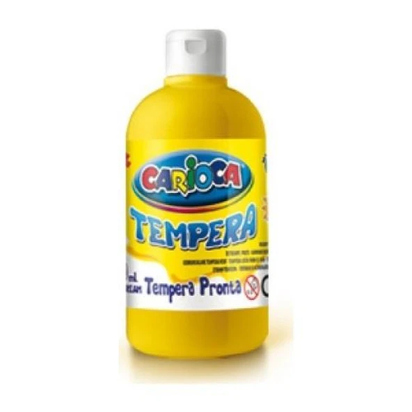 Carioca Tempera Suluboya Süper Yikanabilir Sarı 500 Ml. ürün görseli 1
