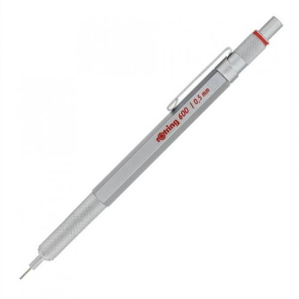 Rotring 600 Mekanik Kurşun Kalem Krom 0.5 Mm 1904445 ürün görseli 1