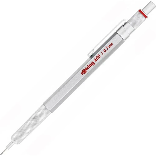 Rotring 600 Versatil Kalem 0.7 Mm KROM ürün görseli 1